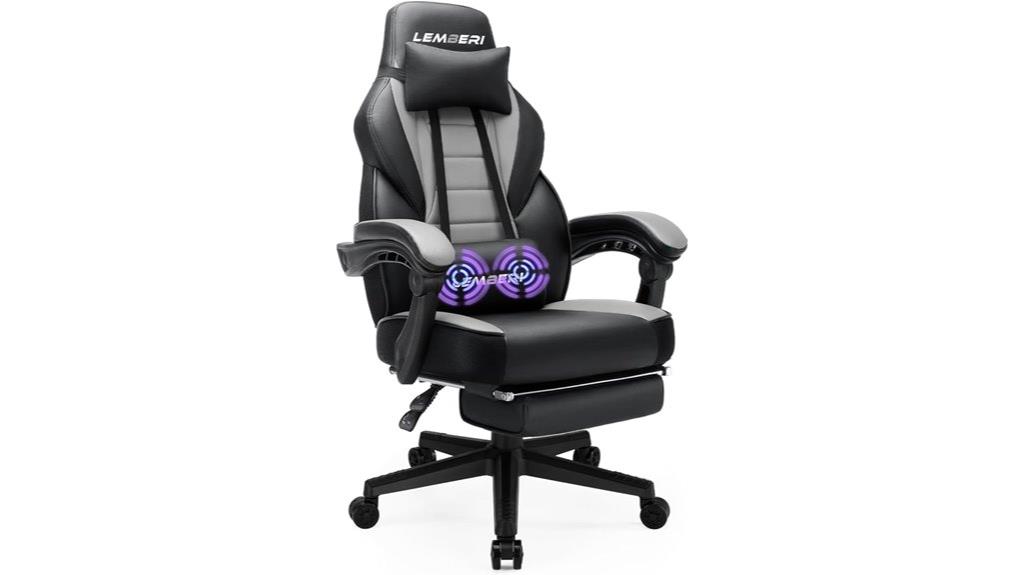 ergonomic racing gaming chair