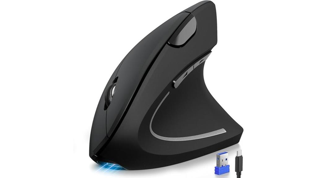 ergonomic wireless mouse