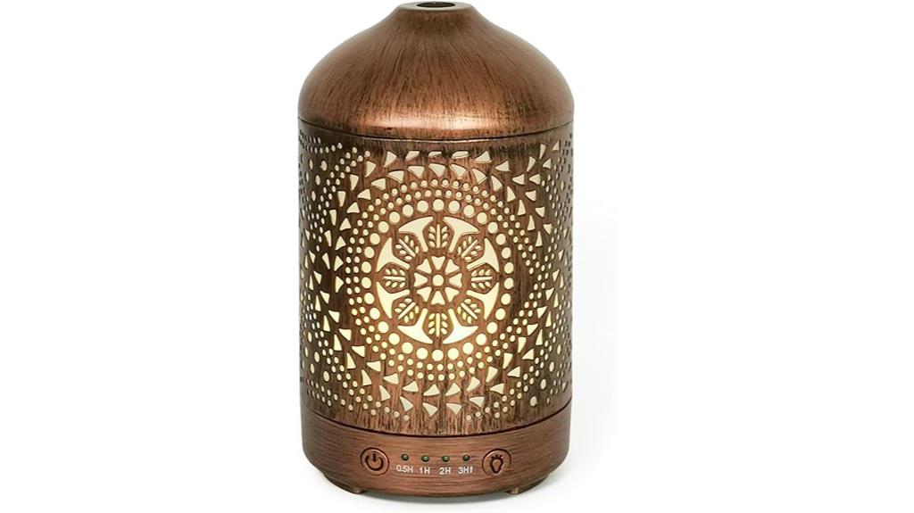 essential oil diffuser with night lights