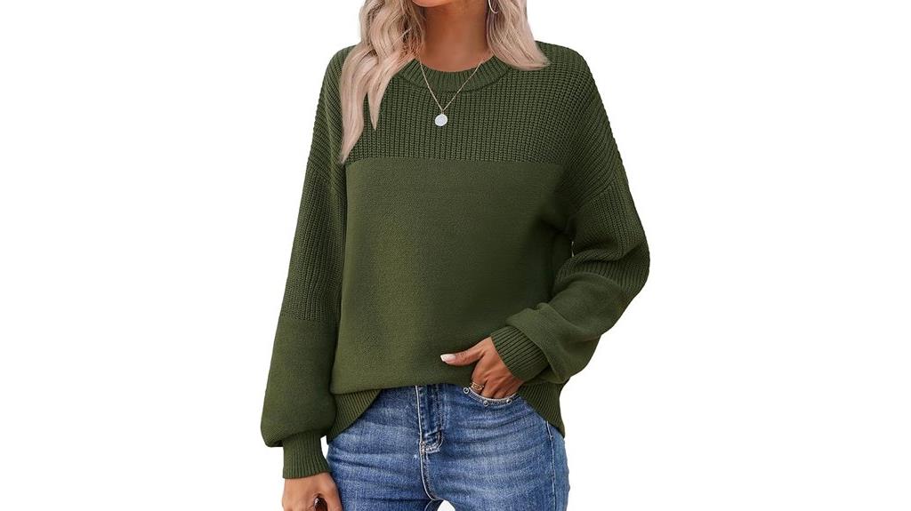 fall chunky knit sweater