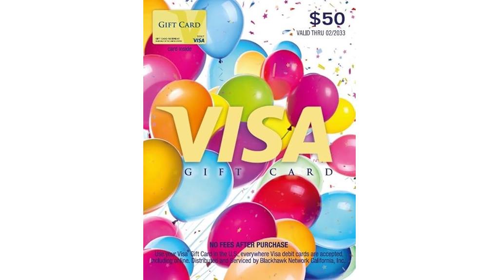 fifty dollar gift card