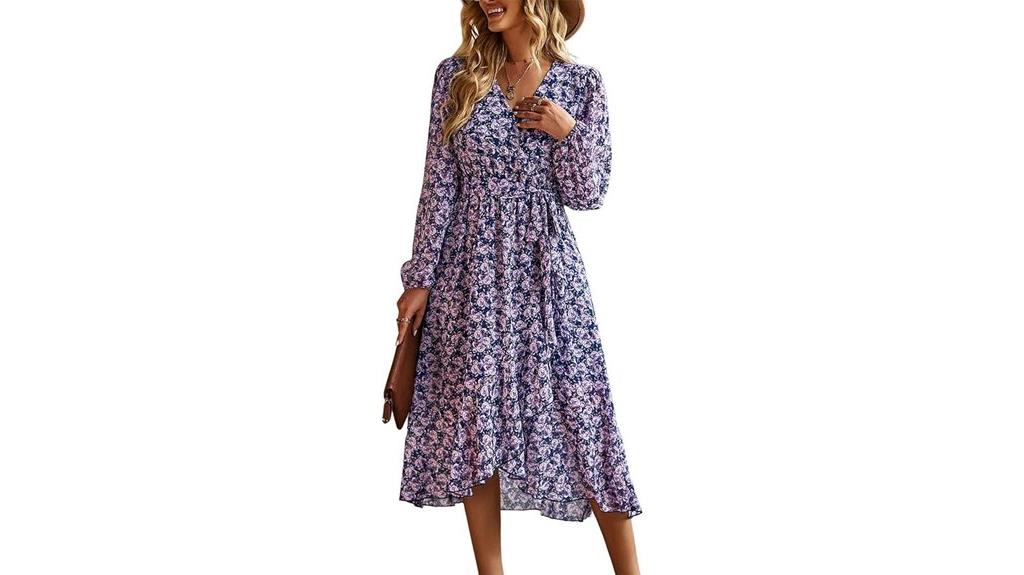 floral boho dress