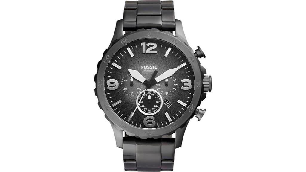 fossil nate quartz chronograph