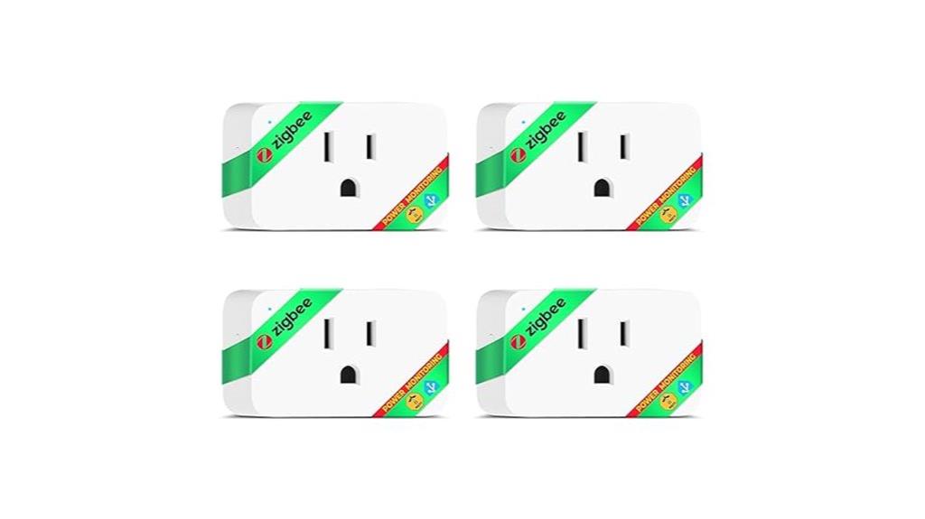 four pack zigbee plugs