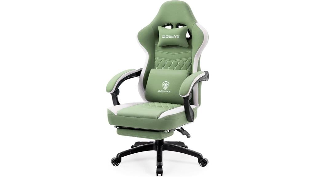 gaming chair with gel pad