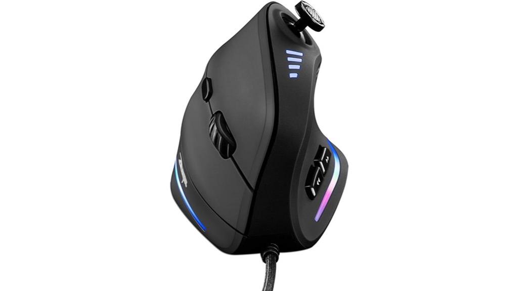 gaming mouse with d rocker