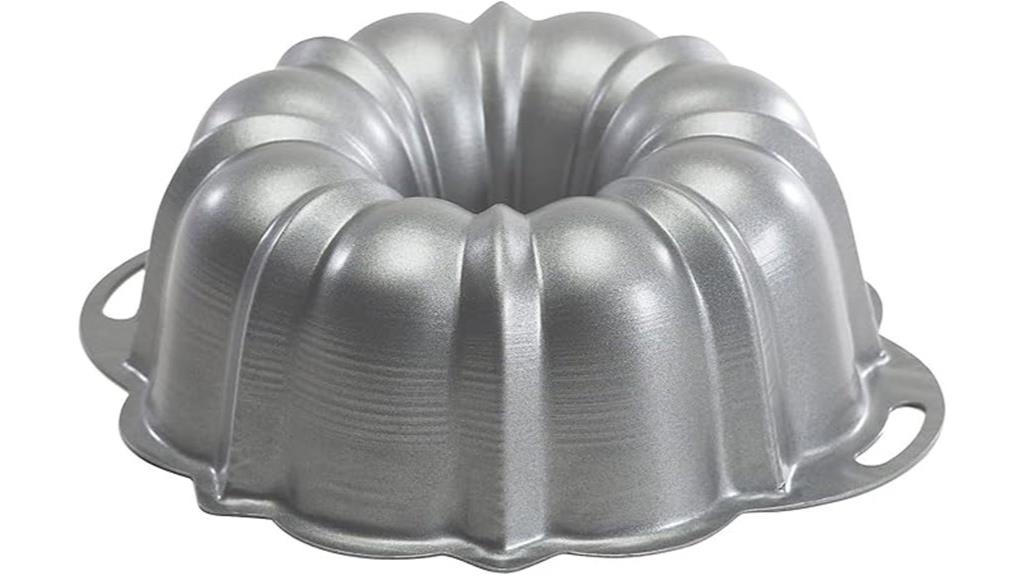 gray 12 cup bundt