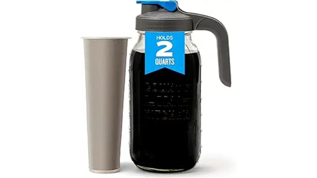 gray 64 oz cold brew