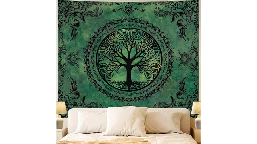 green nature tapestry