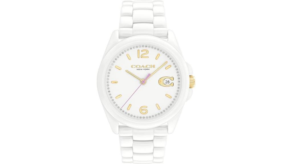 greyson women s ceramic watch