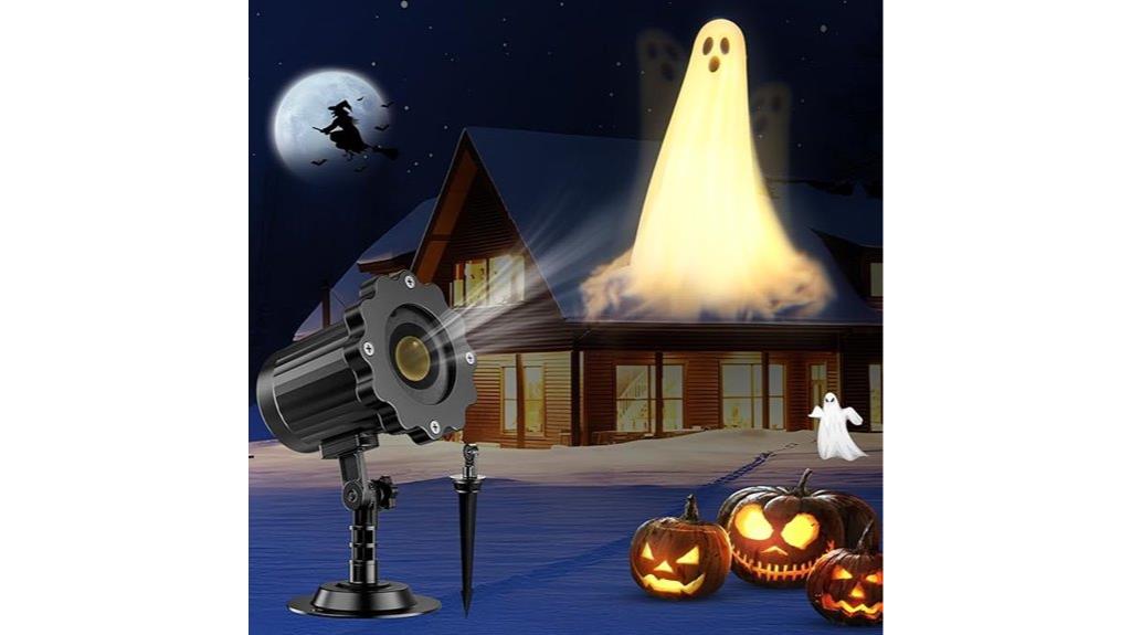 halloween ghost projection lights