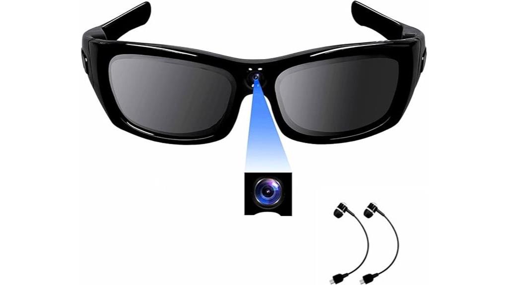 hd video glasses with bluetooth