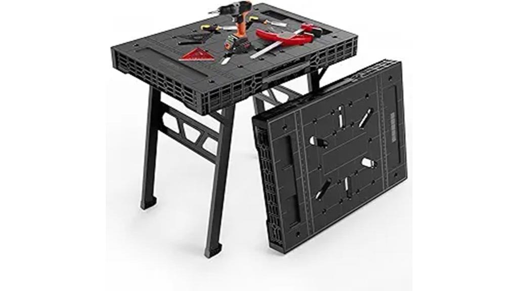 heavy duty foldable worktable