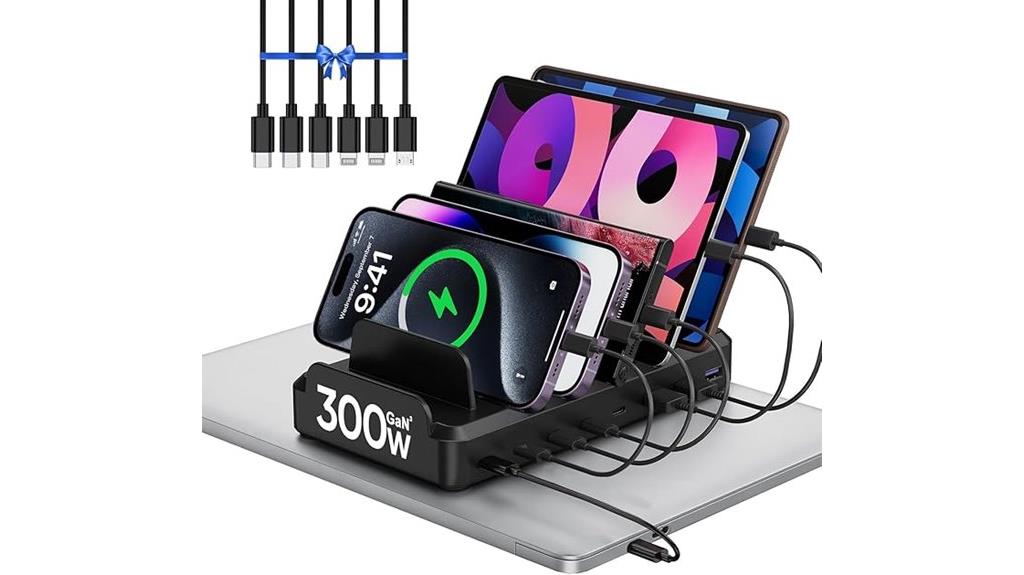 high power 8 port charger