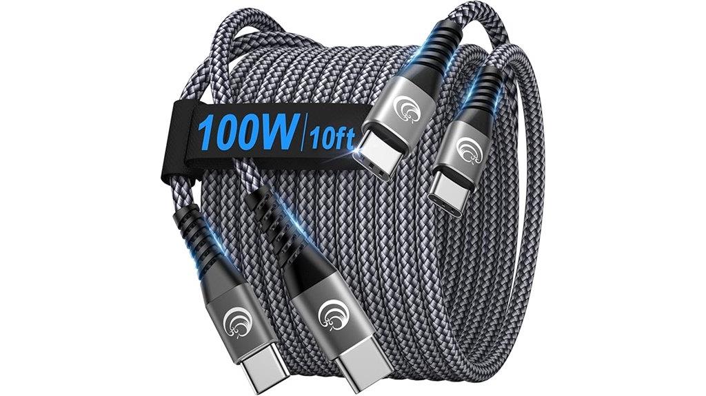high speed 100w usb c cables