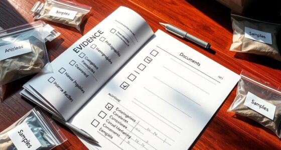 include comprehensive evidence details