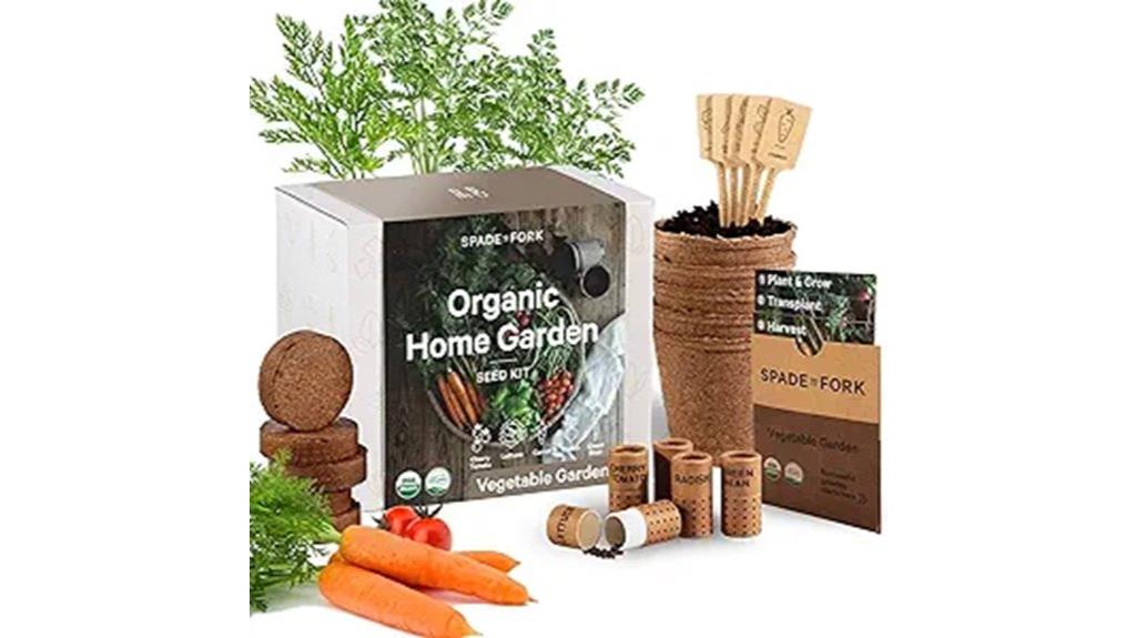 indoor organic veggie kit