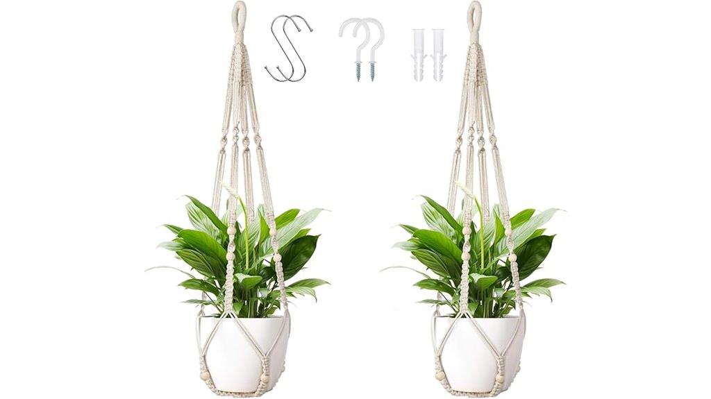indoor plant hanger set