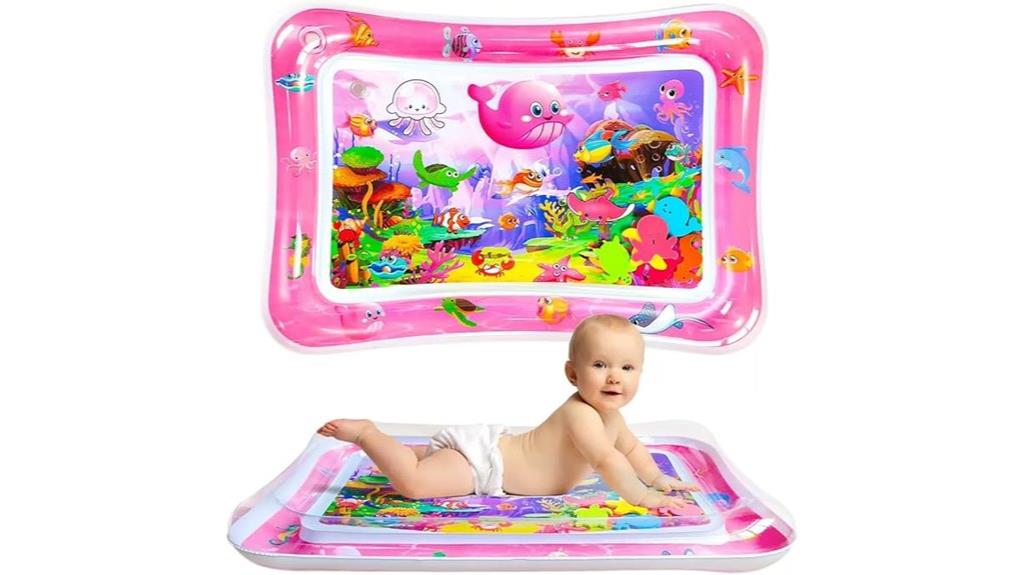 infant tummy water play mat