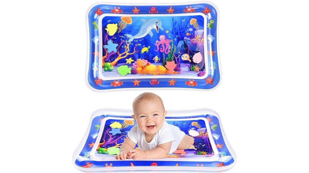 inflatable baby water mat