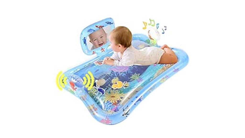 inflatable baby water mat