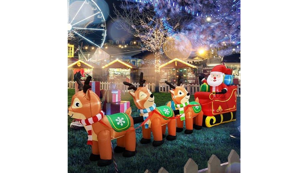 inflatable christmas yard decor