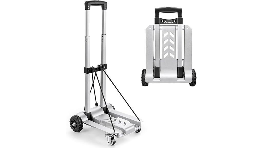 kedsum four wheel luggage cart