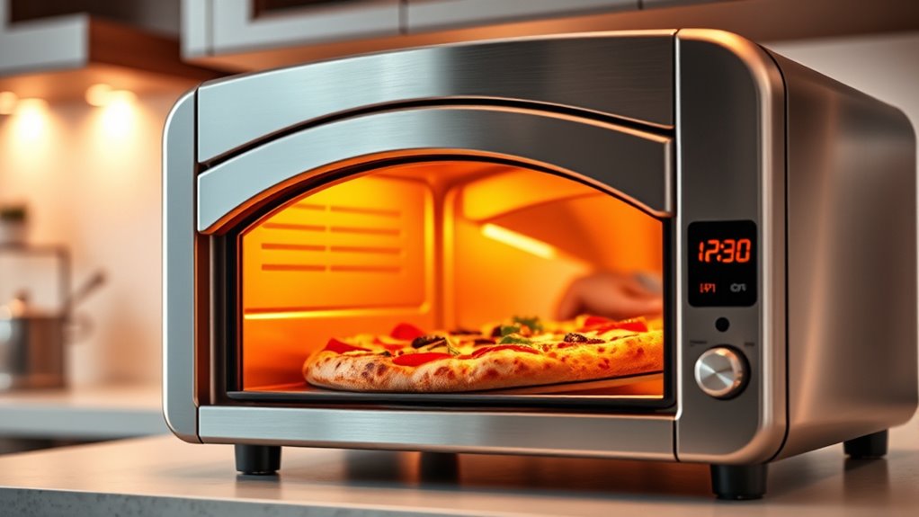 key features for pizza ovens