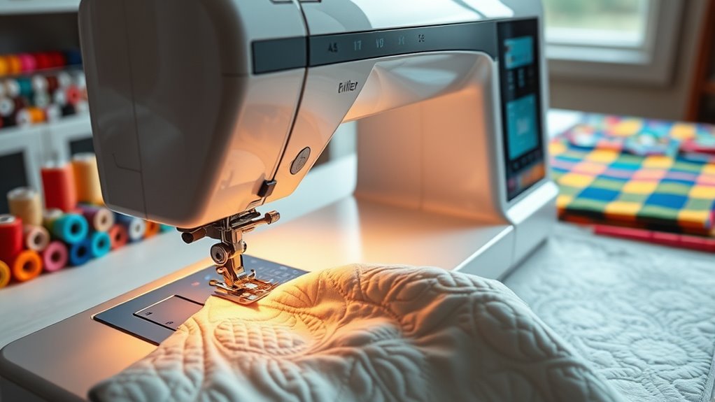 key quilting machine features