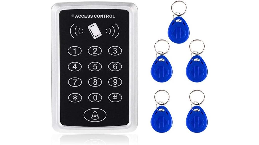 keypad and fob access