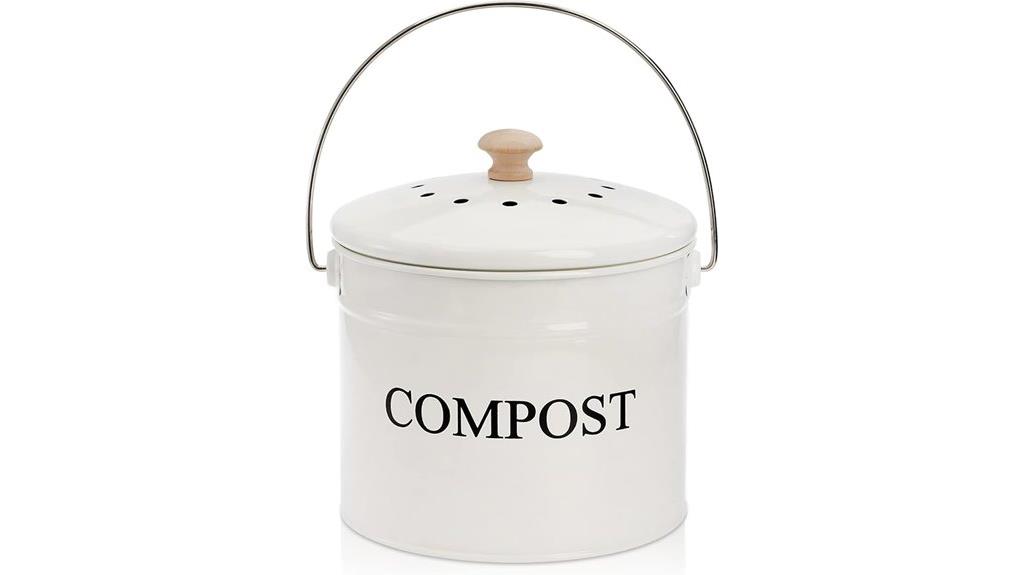 kitchen countertop compost bin