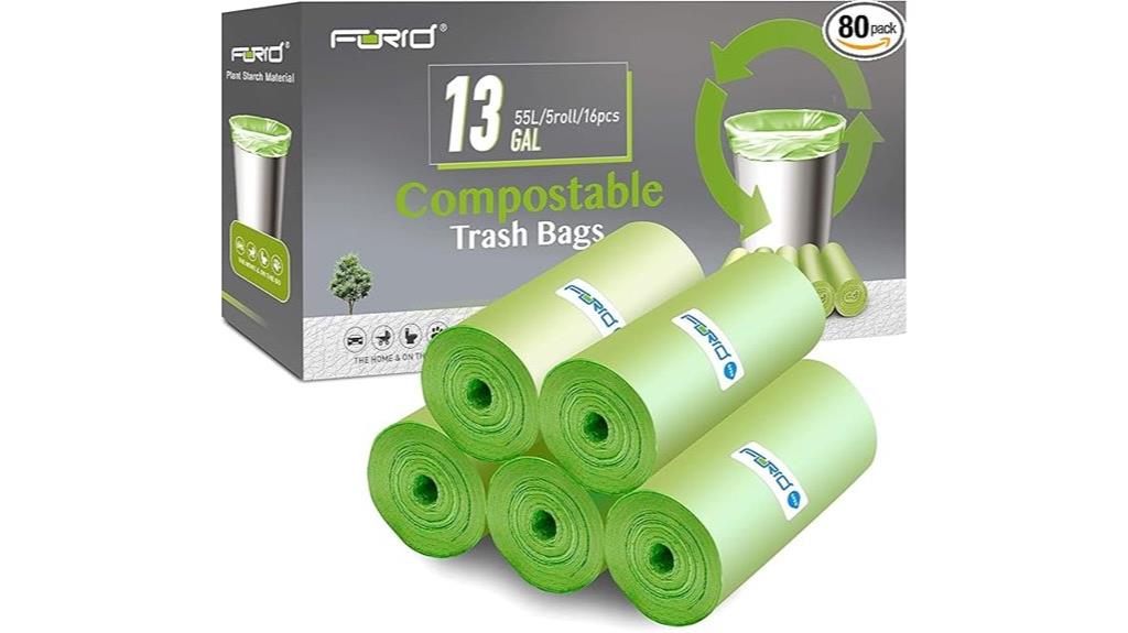large compostable trash bags