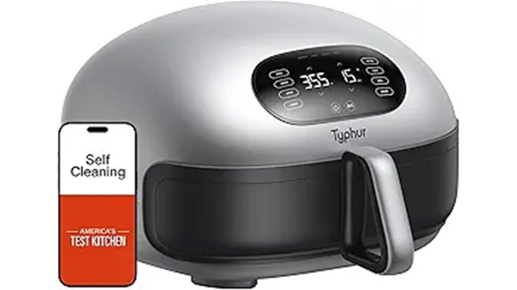 large digital air fryer
