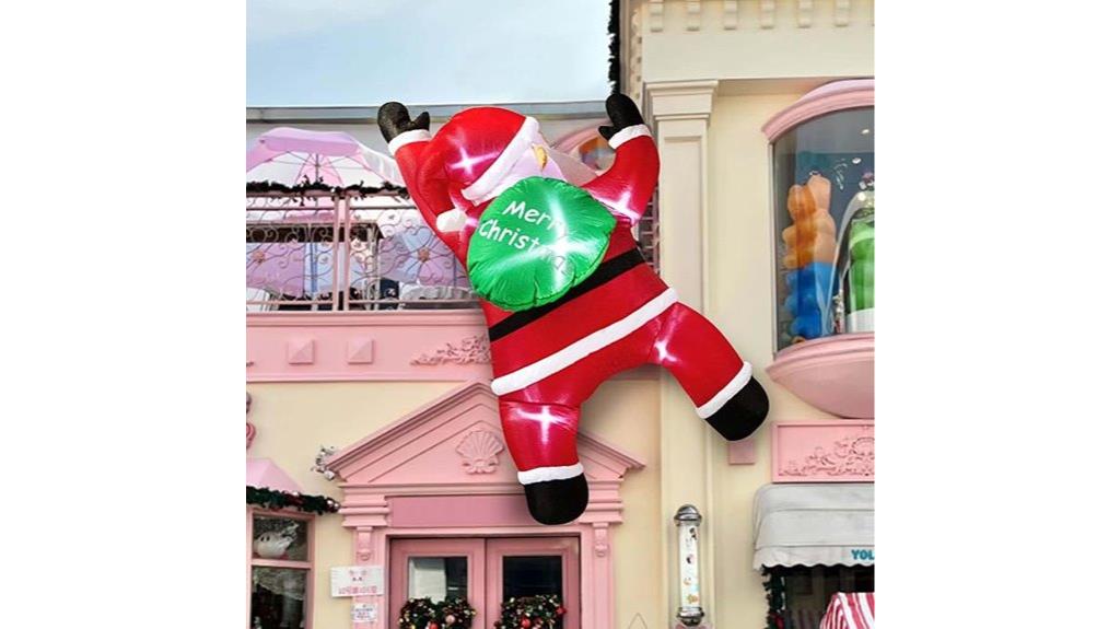 large inflatable christmas decor