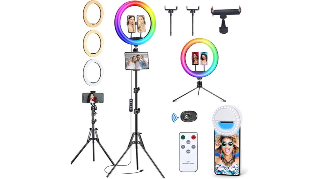 latest selfie ring light kit