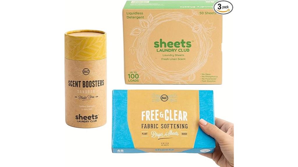 laundry sheets and boosters