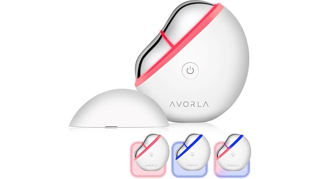 led facial microcurrent tool