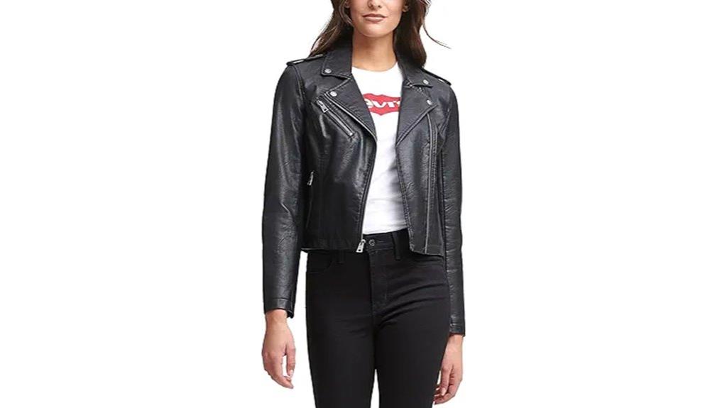 levis women s faux leather