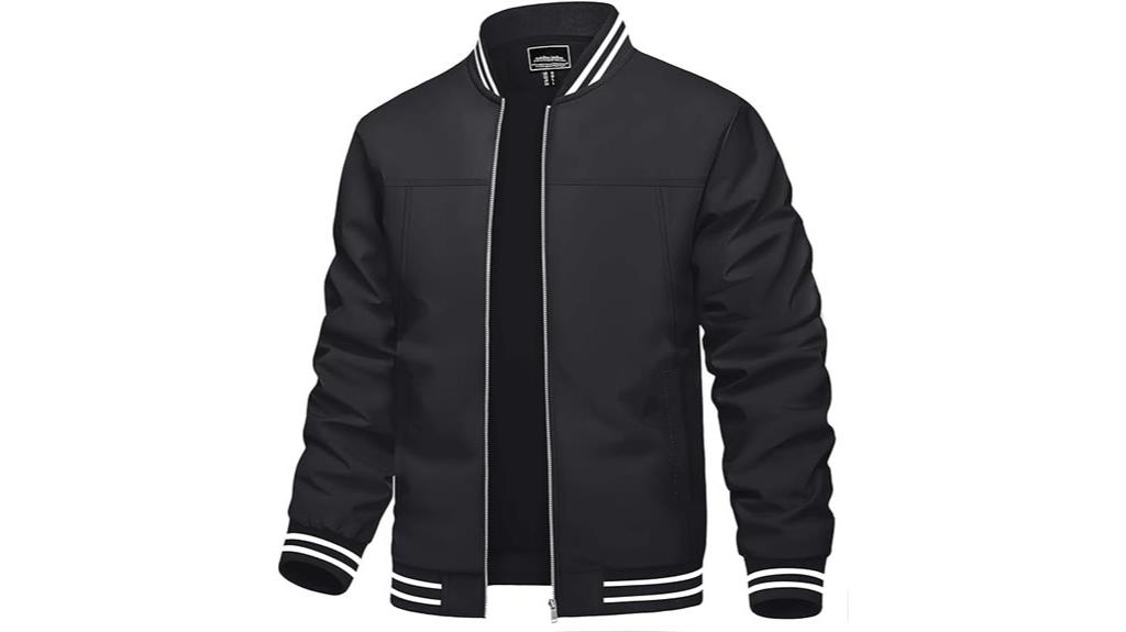 lightweight windbreaker with pockets