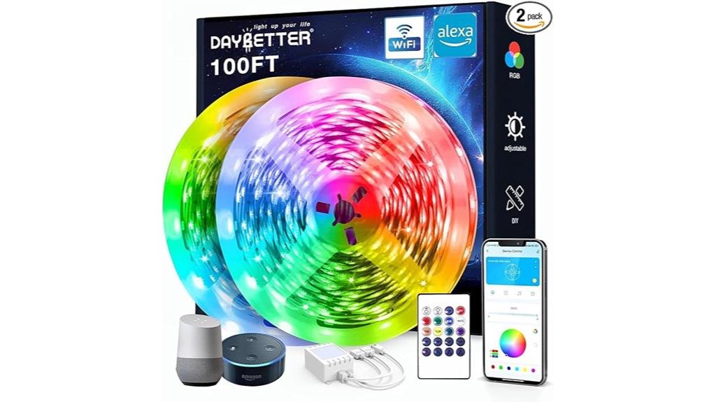 long rgb wifi led strip
