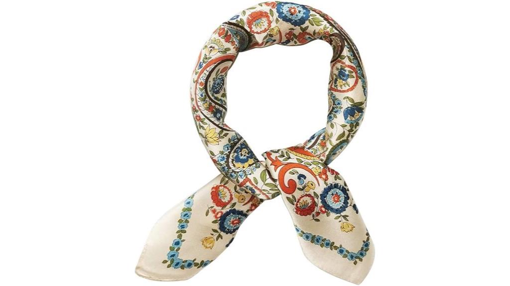 luxurious mulberry silk scarf