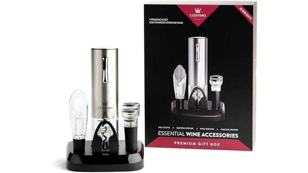 luxury cordless wine opener