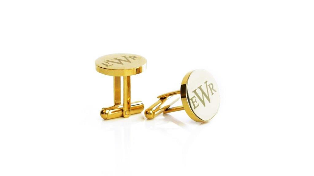 luxury men s gold cufflinks