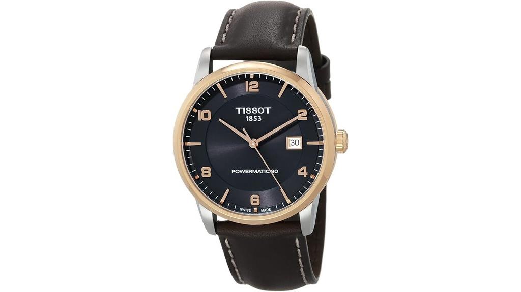 luxury stainless steel watch