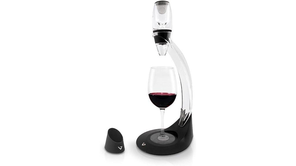 luxury wine aerator set