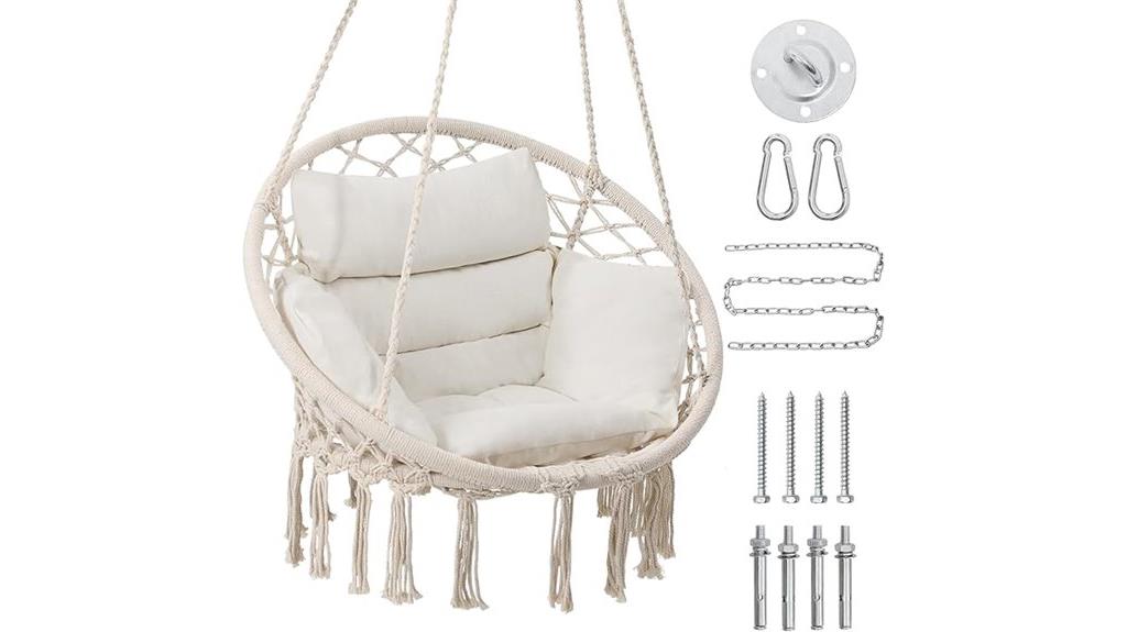 macrame hammock swing chair