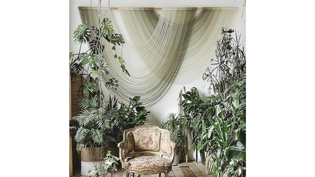 macrame wall tapestry decor