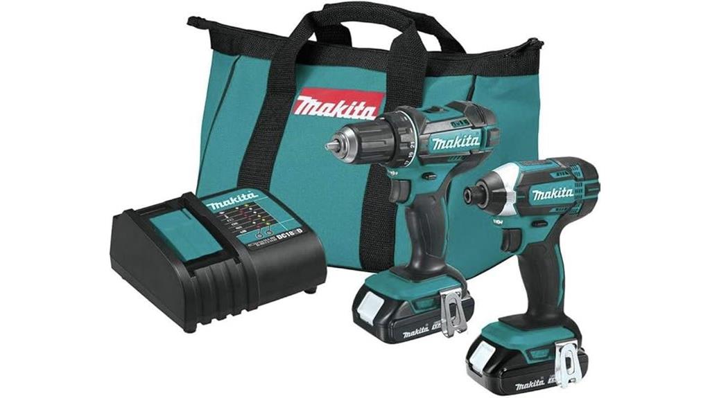 makita 18v lithium combo