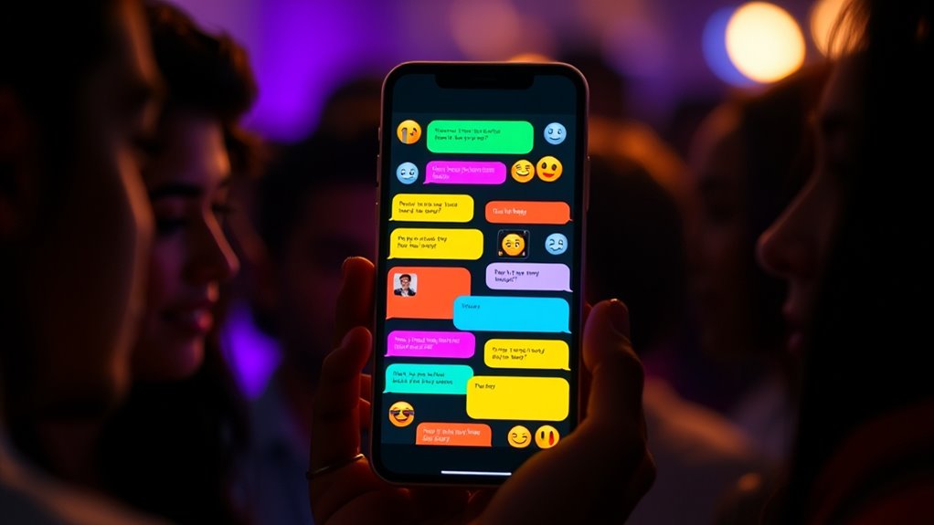 managing audience in chats