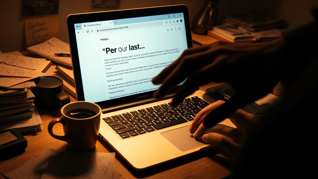 manipulating email conversation narratives